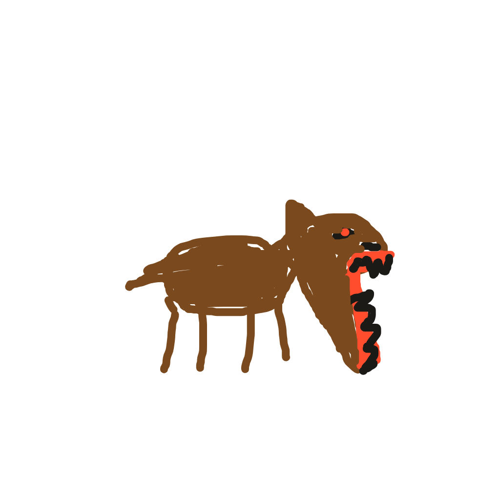 Drawing of A Dog (Very Cute)