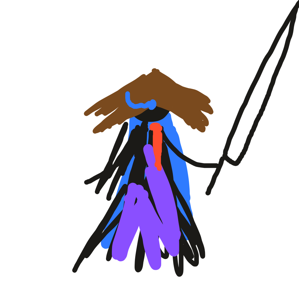 Drawing of Distorted B.H.K.