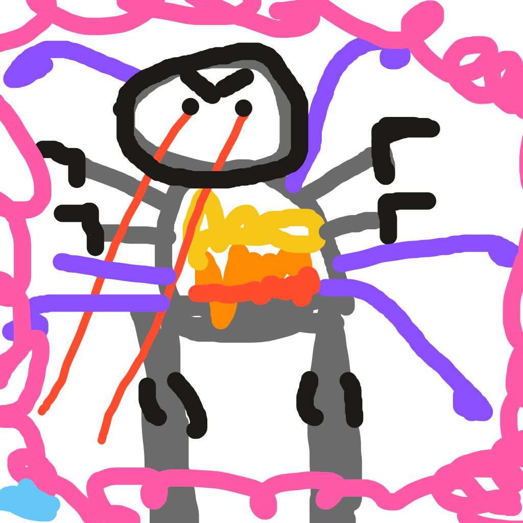 Drawing of Eldritch Elemechtal