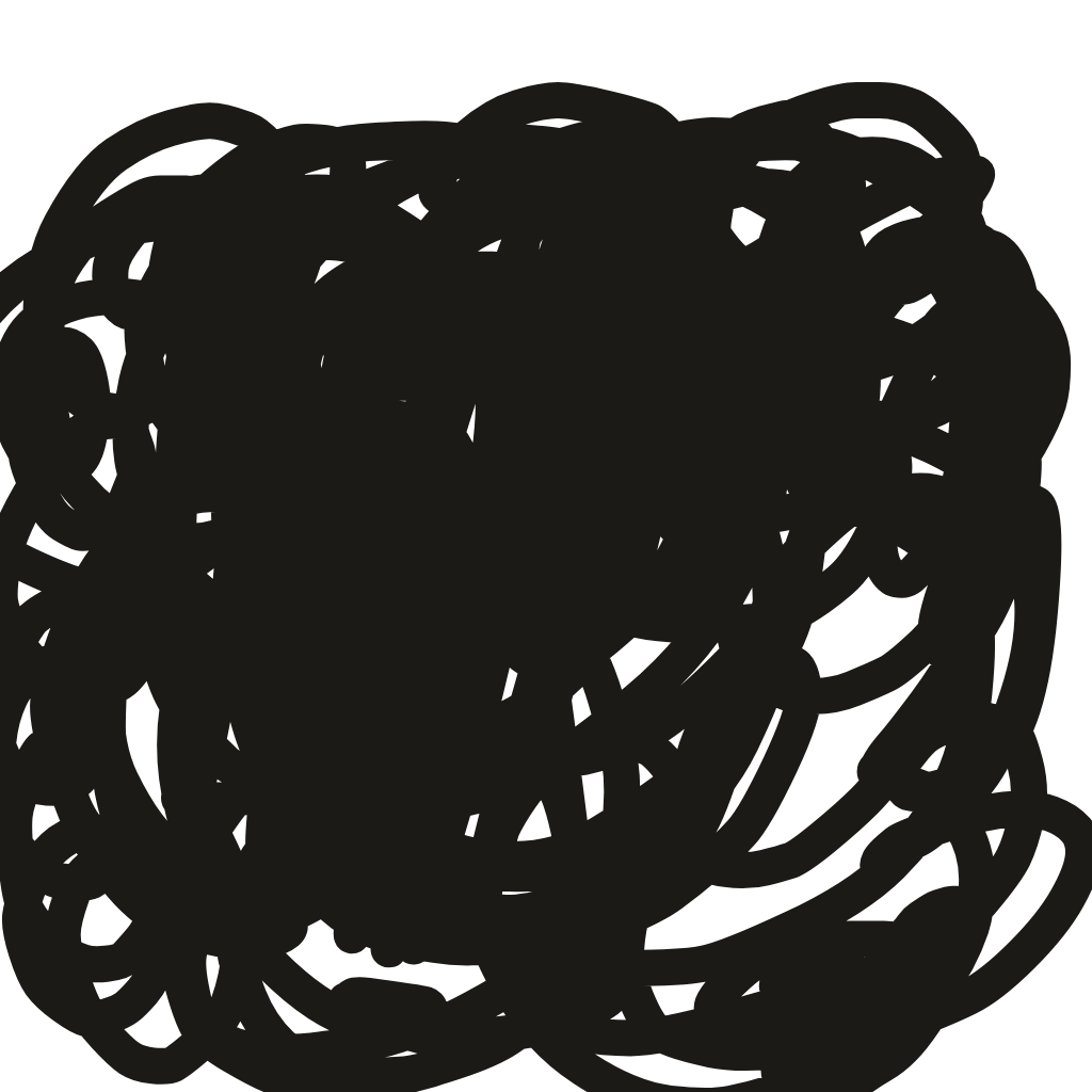Drawing of black