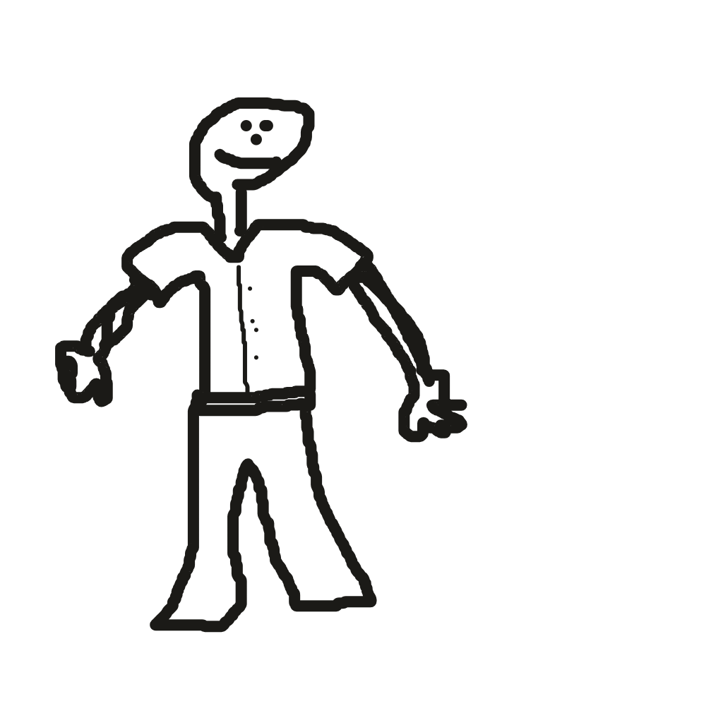 Drawing of Mitch Ionary
