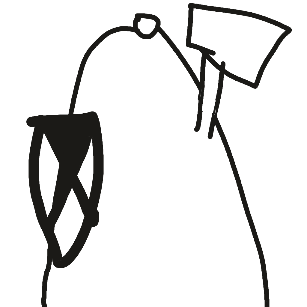 Drawing of Big Lad