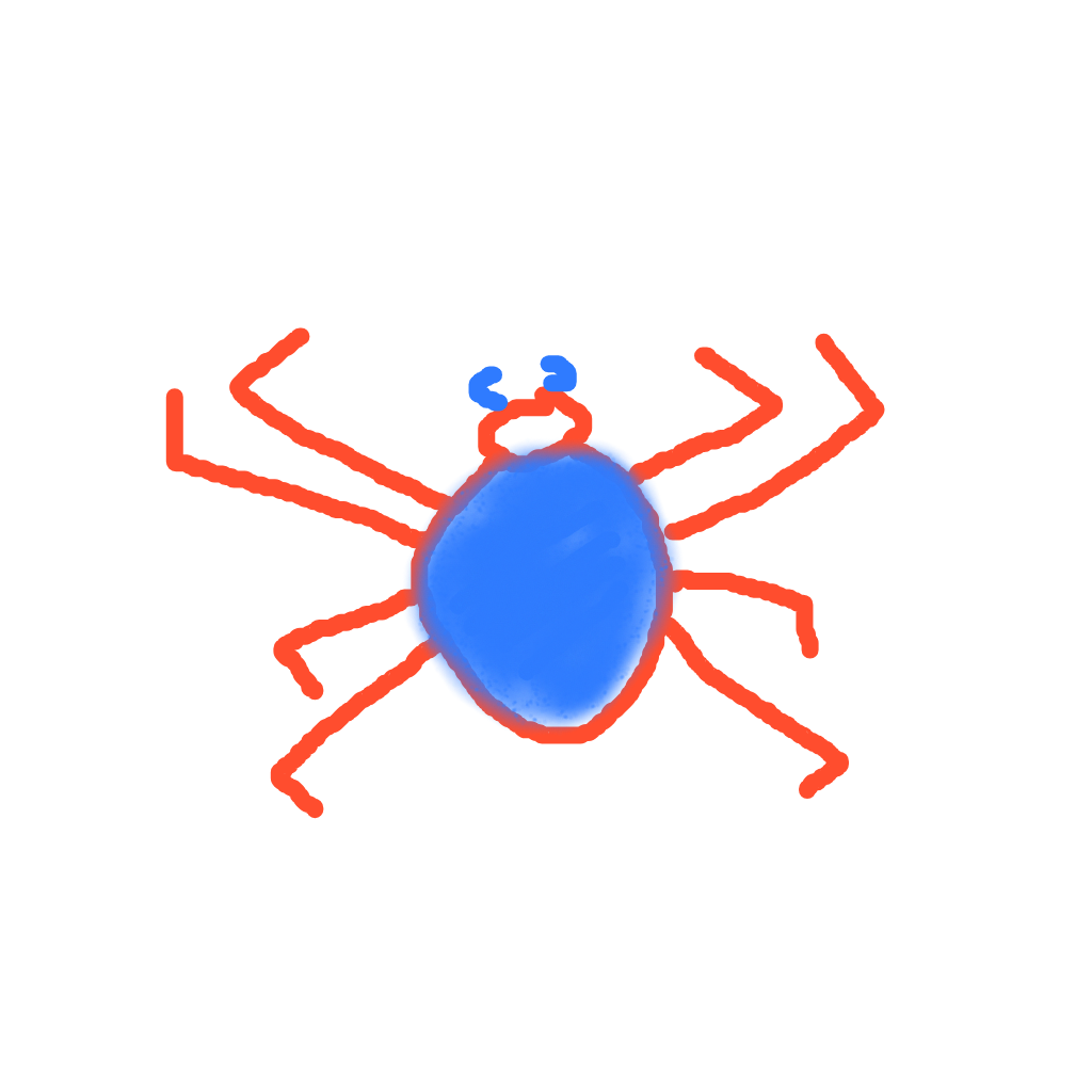 Drawing of Spiderling Manling