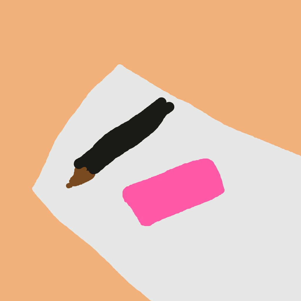 A literal eraser — The original