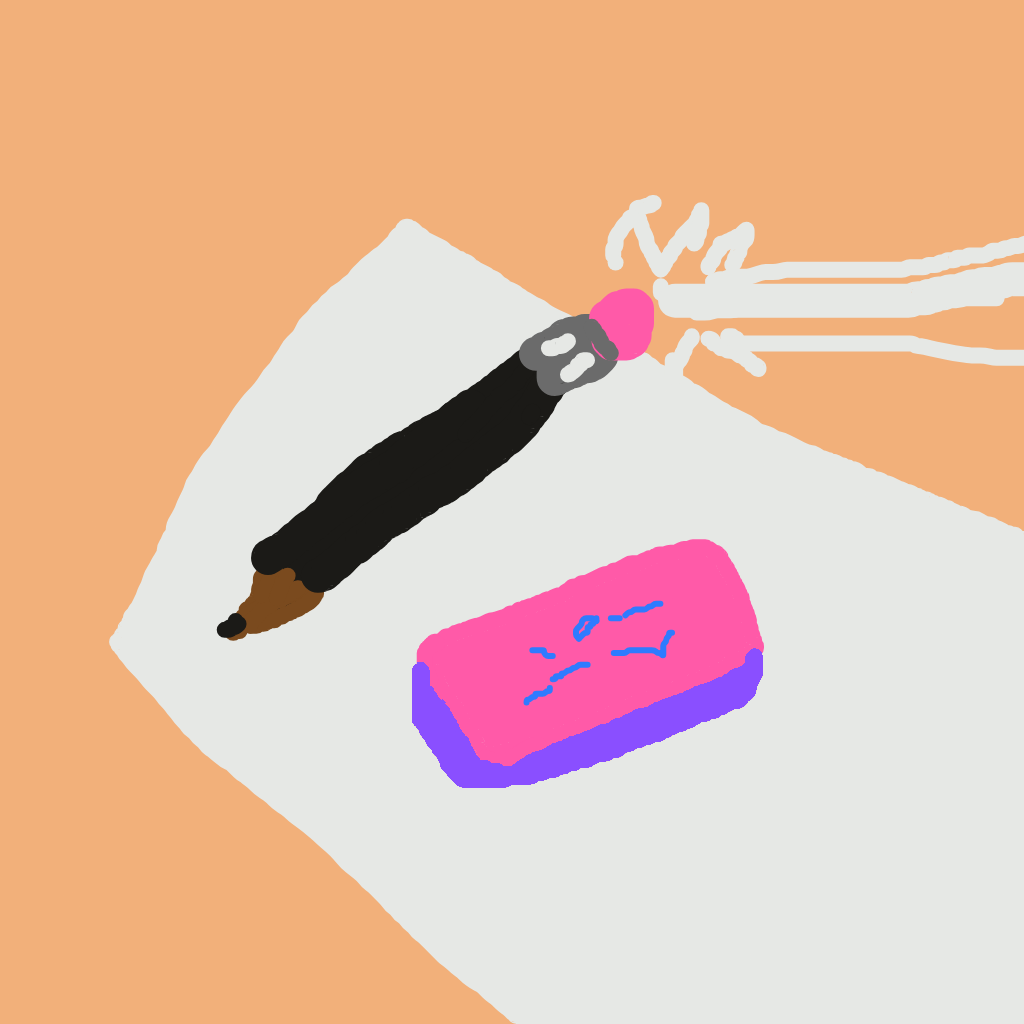A literal eraser — Retired at L20