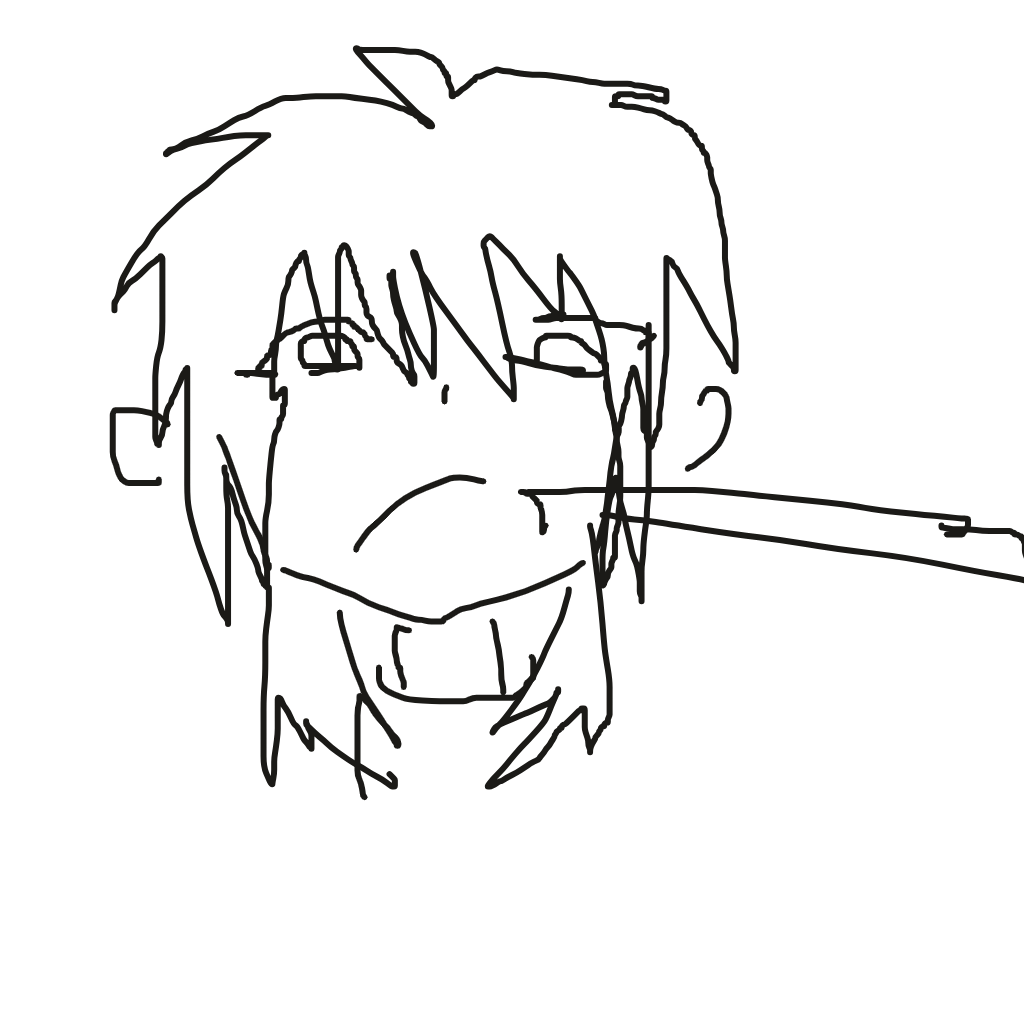 Drawing of hammer