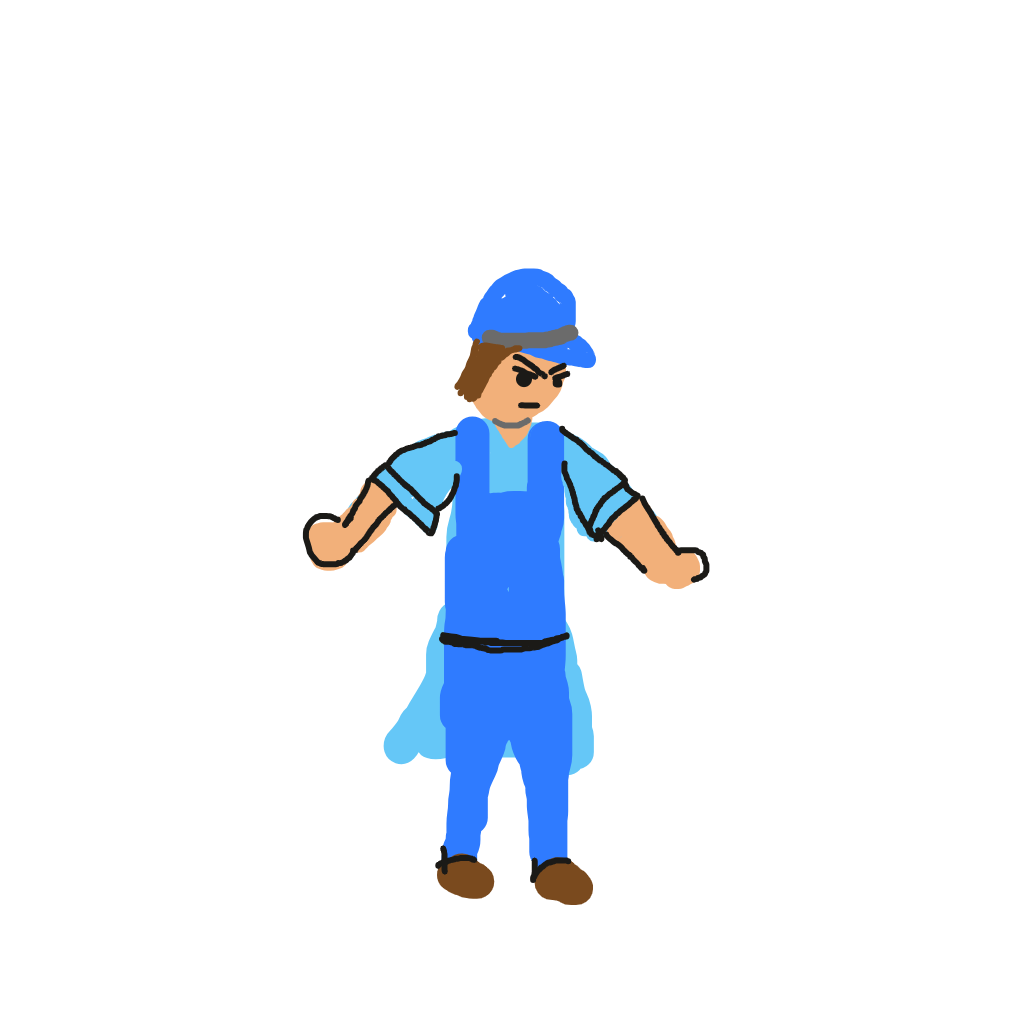 Drawing of DTB Janitor