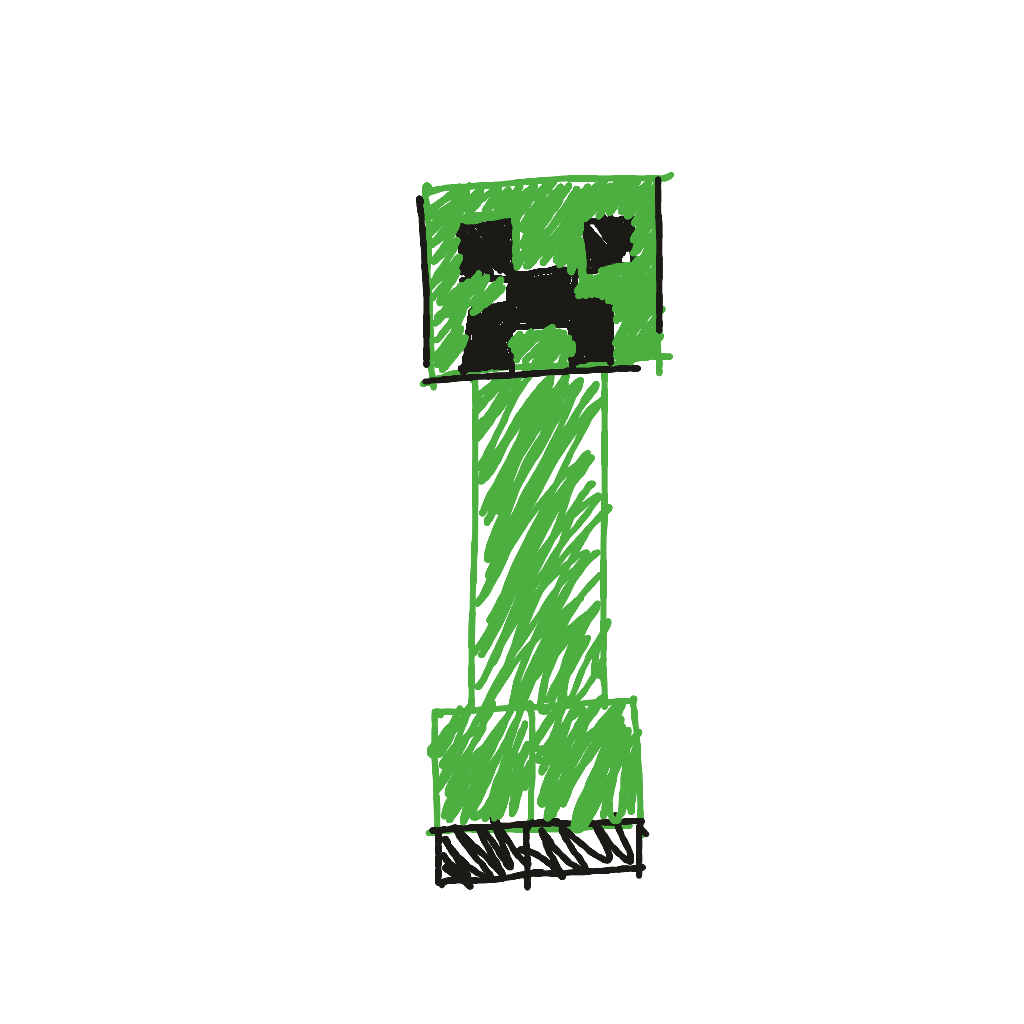 Drawing of Creeper