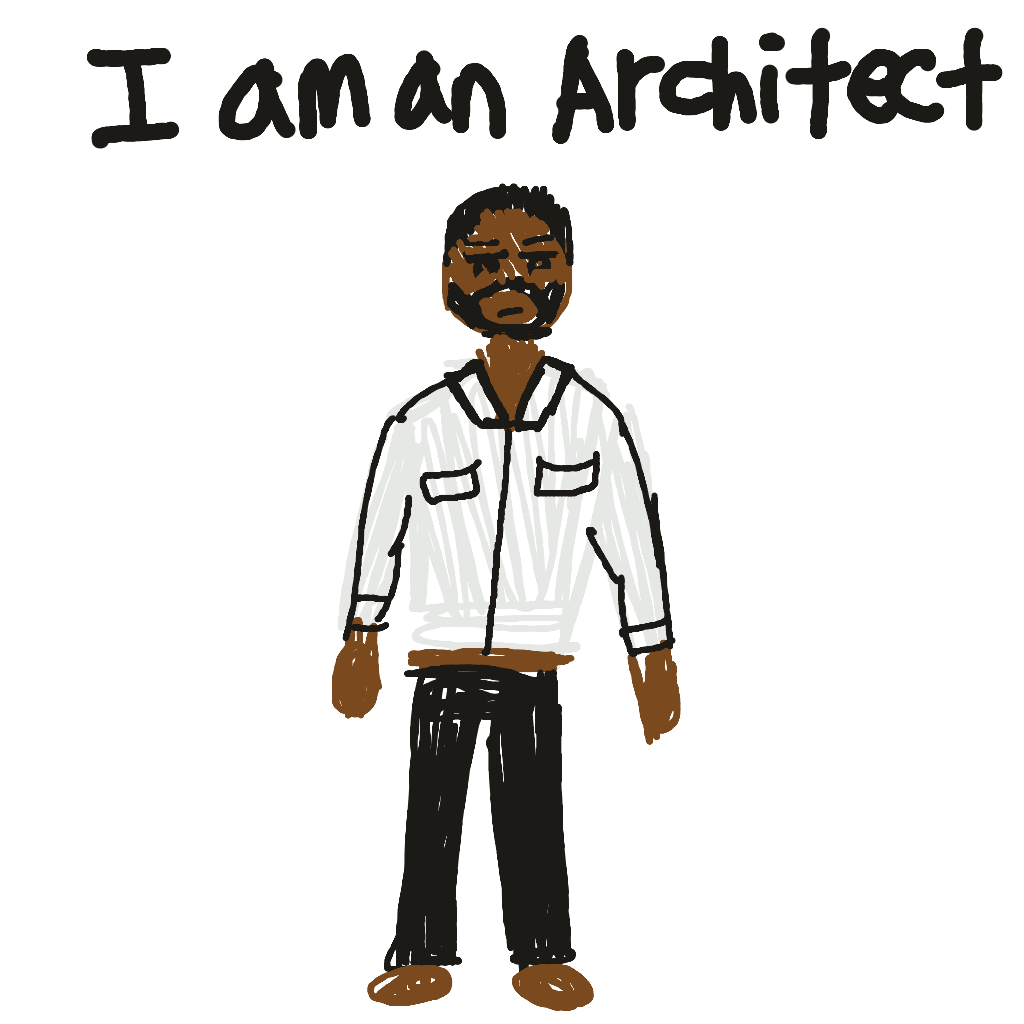 Drawing of Clark