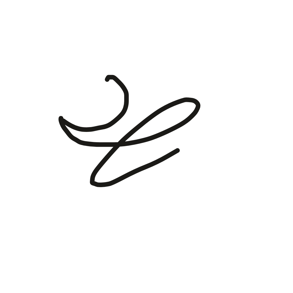 Drawing of e