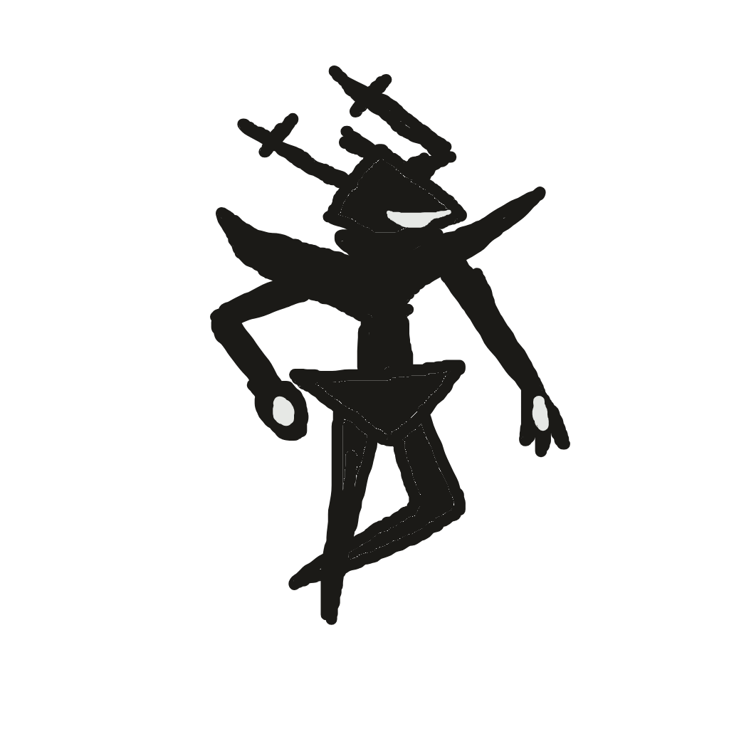 Drawing of Lowering Knight