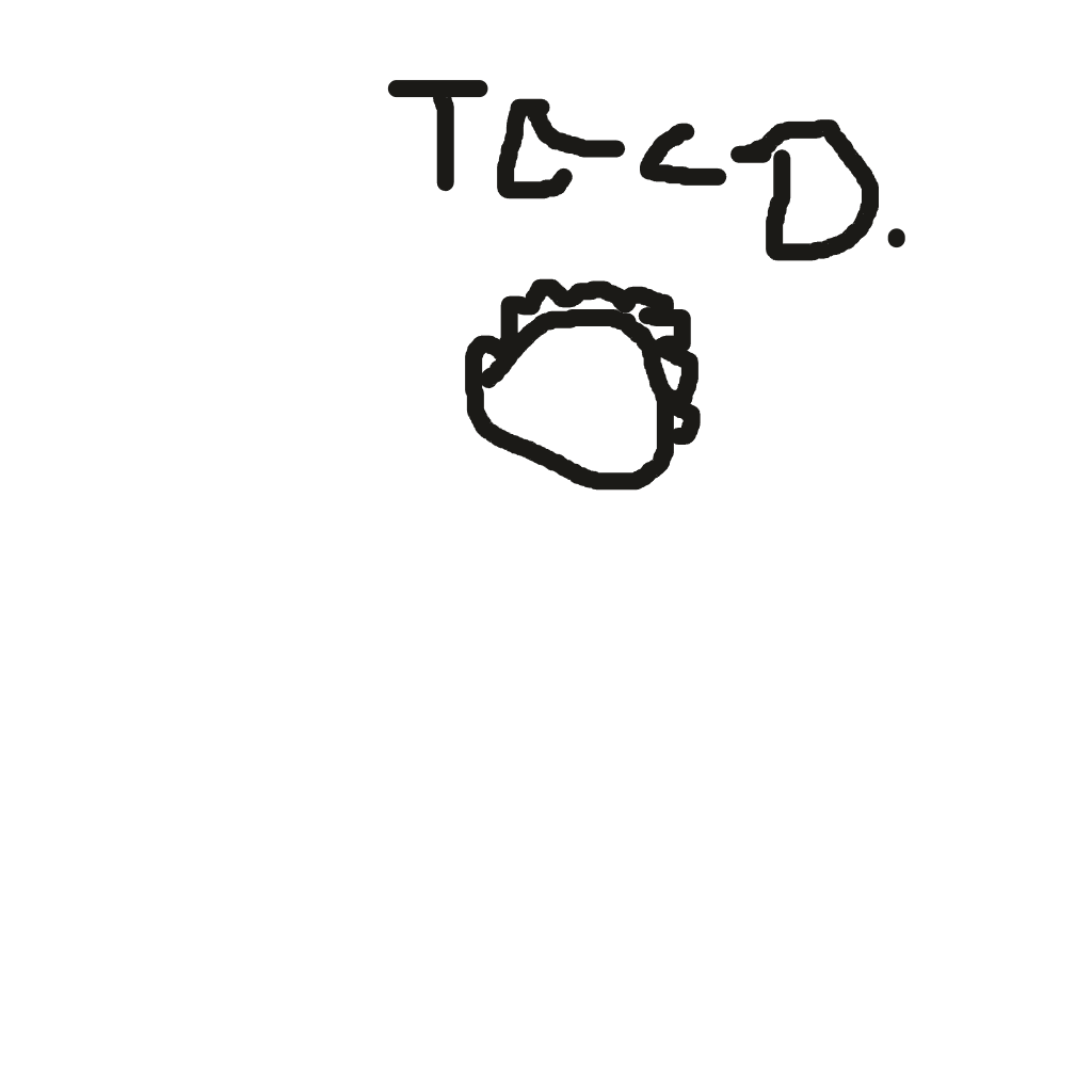 Drawing of Taco