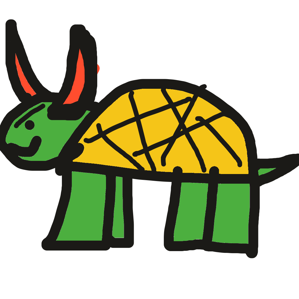 Evel turtlè — Retired at L10