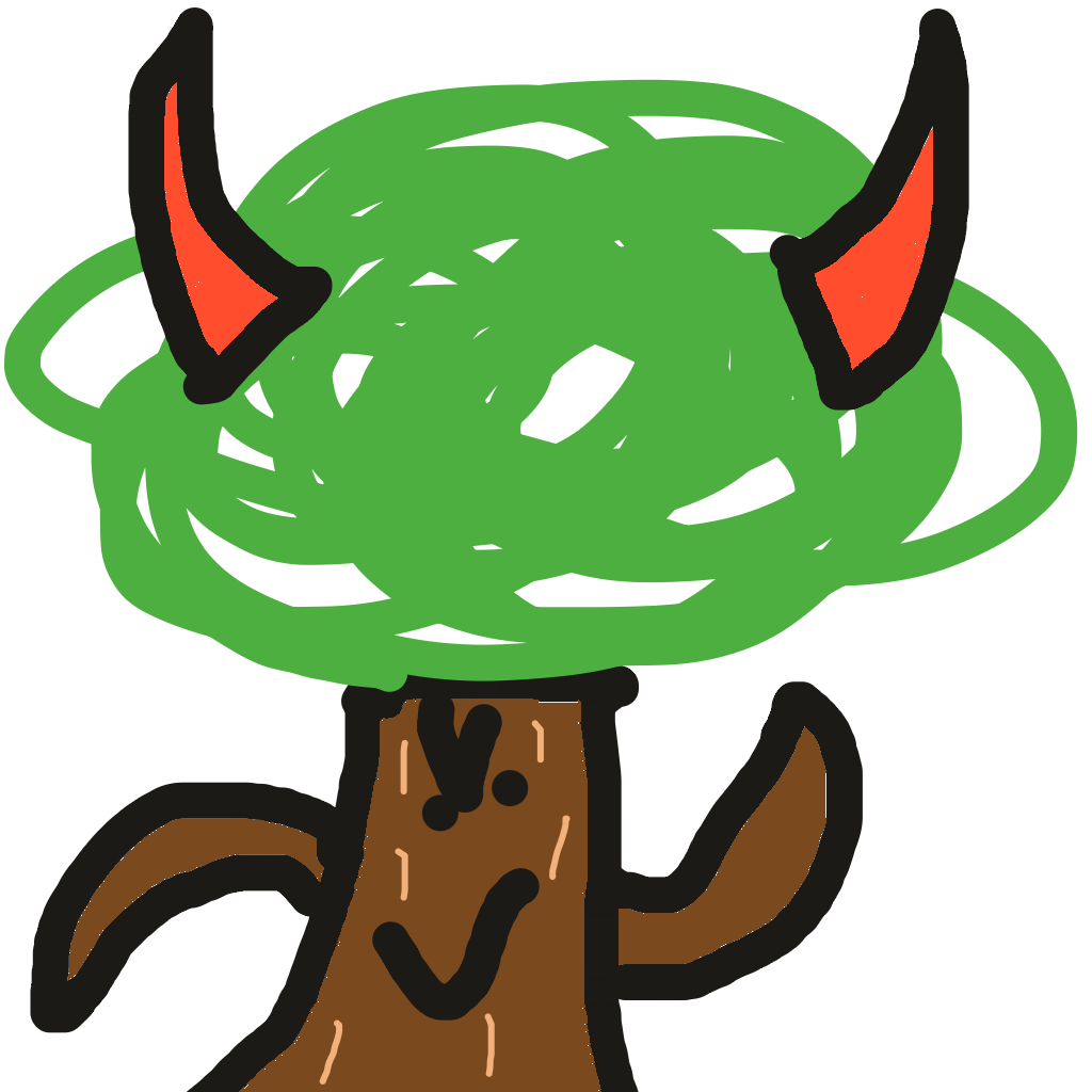 Drawing of Evel treè