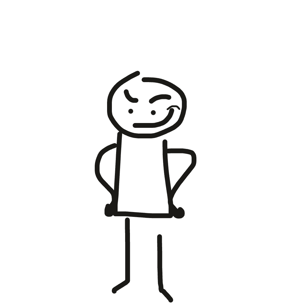 Drawing of some dude
