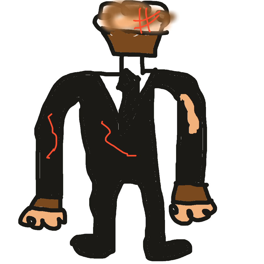 Drawing of The Moofan man