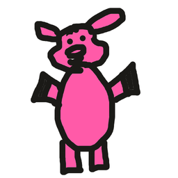 Pinky poggy the pig