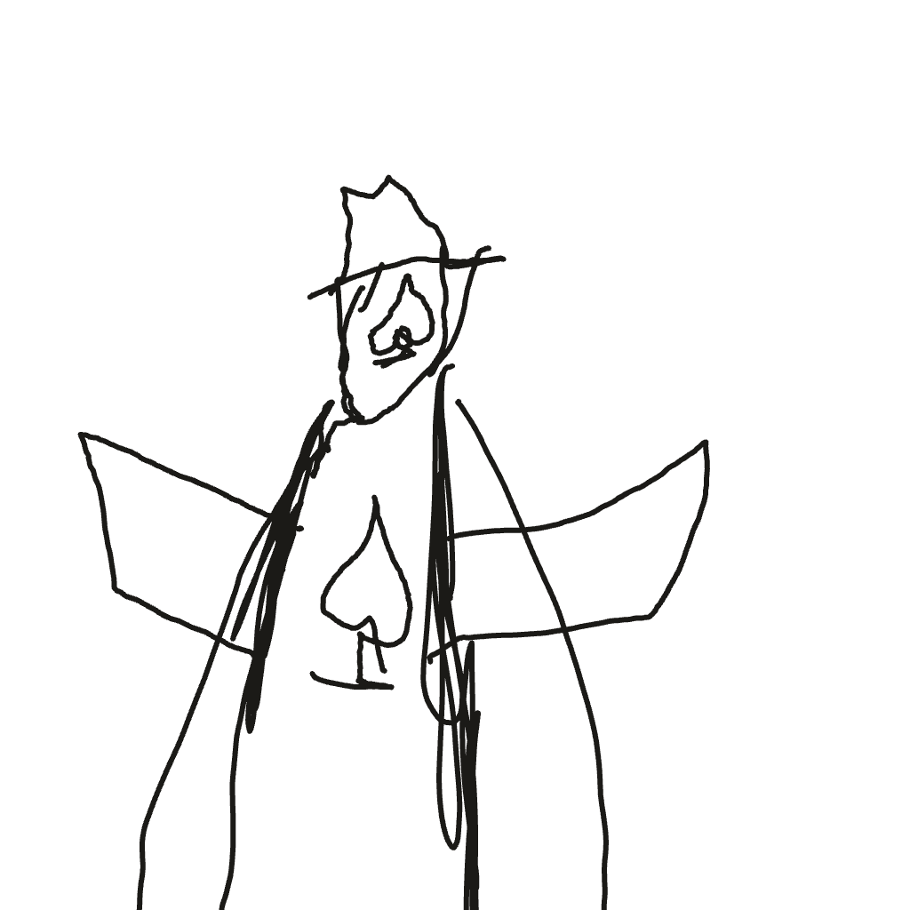 Drawing of Card Master