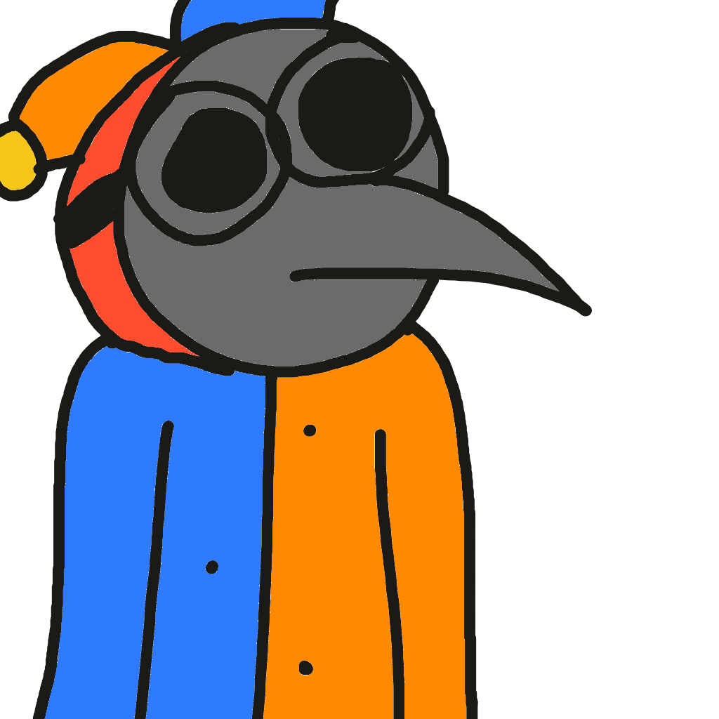Drawing of Plague jester