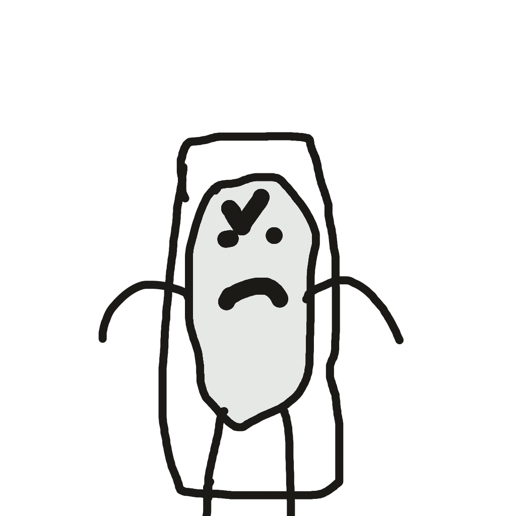 Drawing of Sushi mike