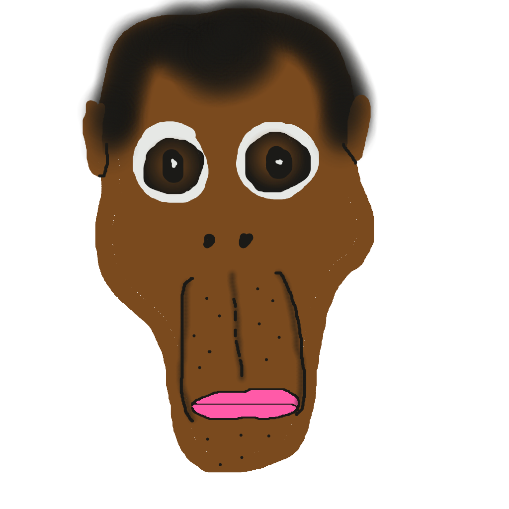 Drawing of Obunga, a Drawn to Battle fighter