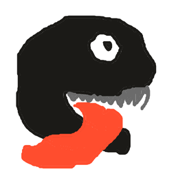 Drawing of Monster, a user-created fighter in Drawn to Battle