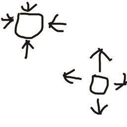 Drawing of Red reversal max output, a user-created fighter in Drawn to Battle