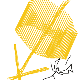 Drawing of 千本桜, a user-created fighter in Drawn to Battle