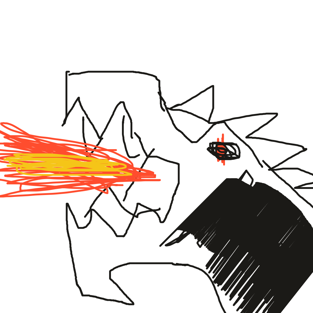 Drawing of 地龍, a Drawn to Battle fighter