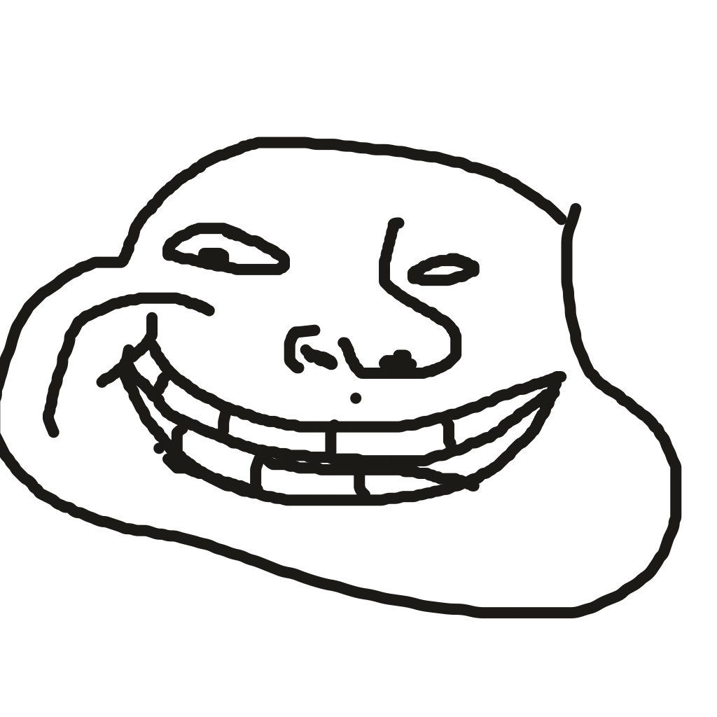 Drawing of Obese troll, a Drawn to Battle fighter