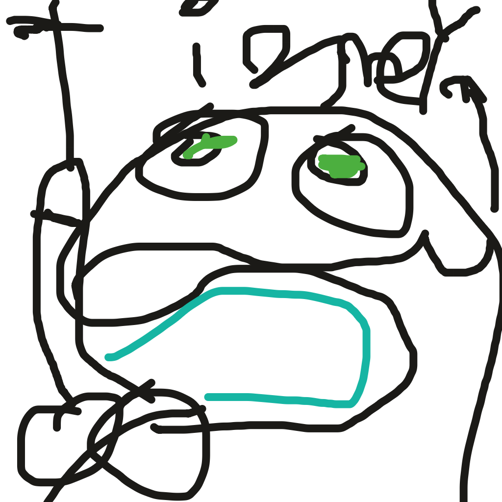Drawing of DARREL + TImMeh = DARMEH, a Drawn to Battle fighter