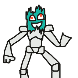 Drawing of Ghouler, a user-created fighter in Drawn to Battle