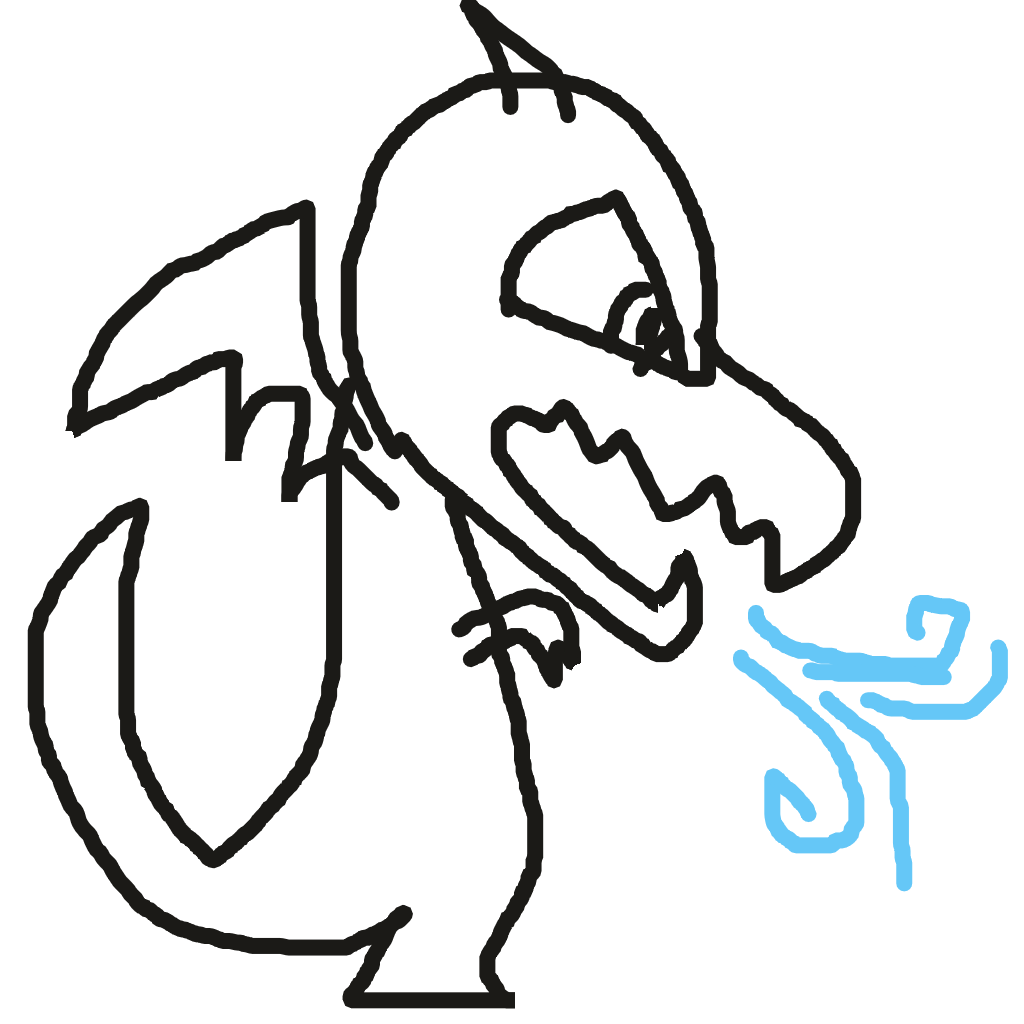 Drawing of Rawry, a Drawn to Battle fighter