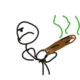 Drawing of poop poo