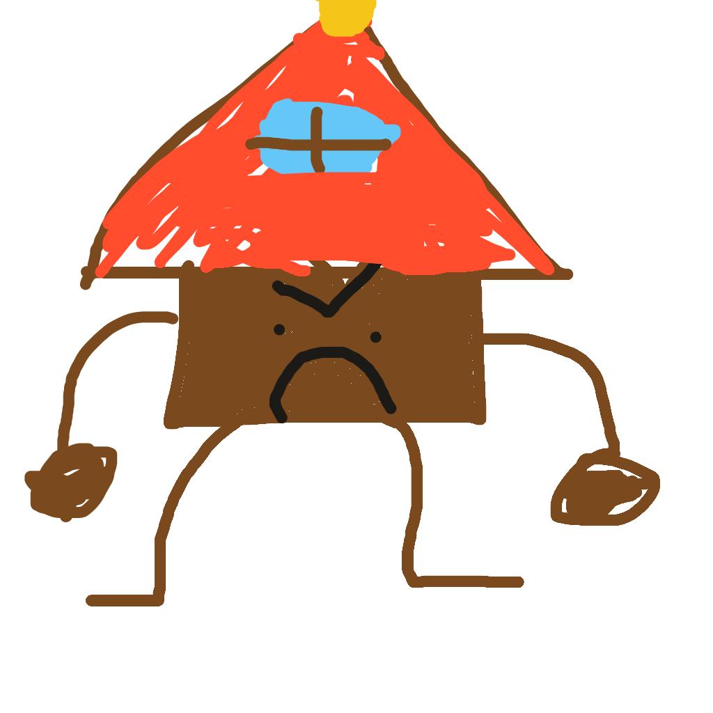 Drawing of Housington The Great Jr, a Drawn to Battle fighter