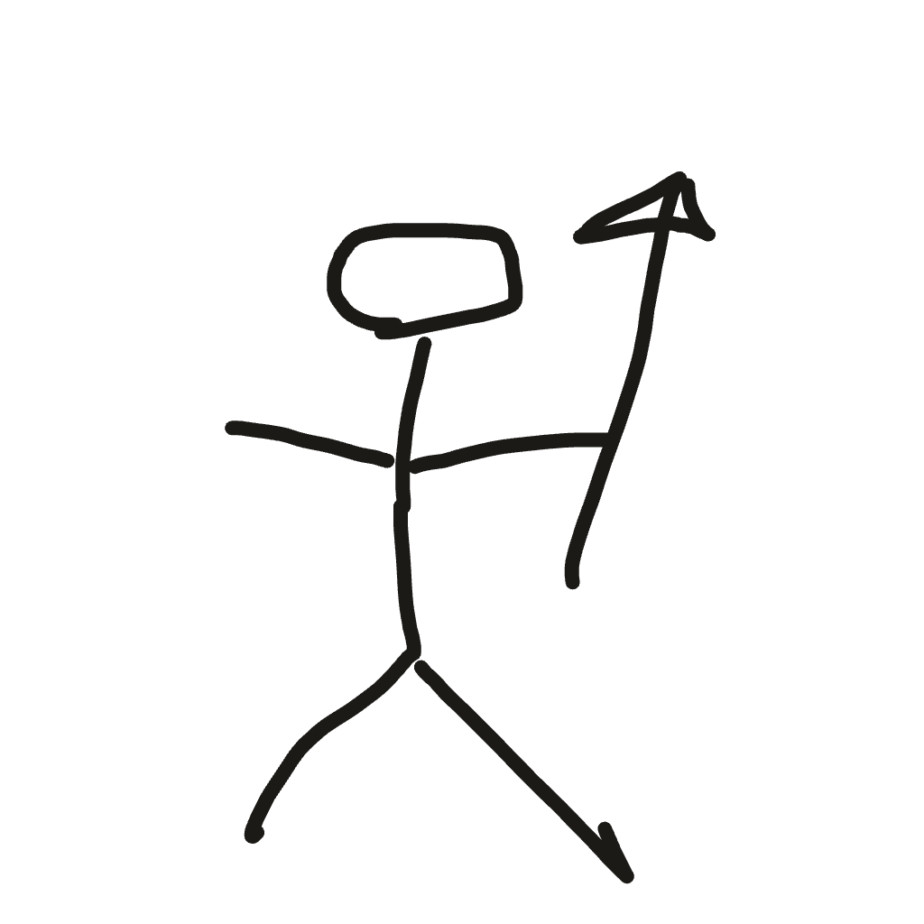 Drawing of Nameless Scribble, a Drawn to Battle fighter