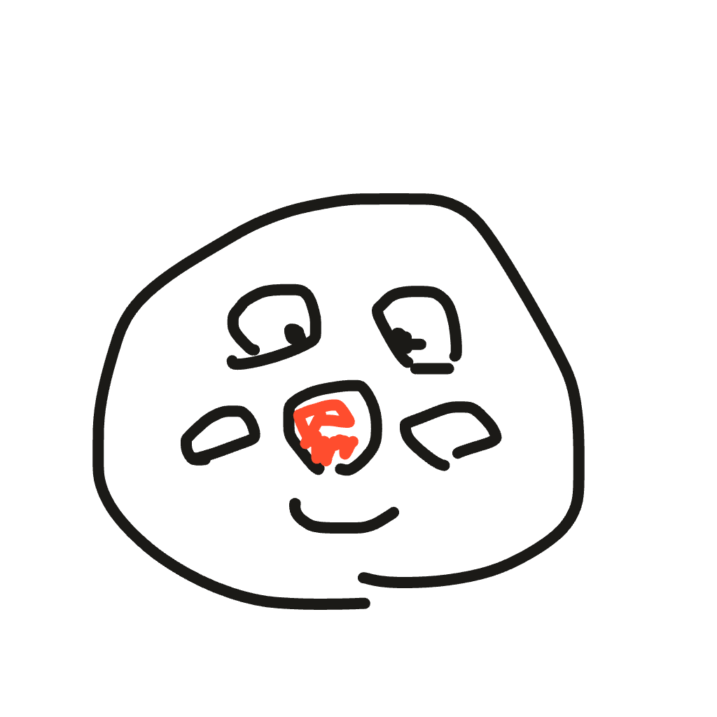 Drawing of anpanman, a Drawn to Battle fighter