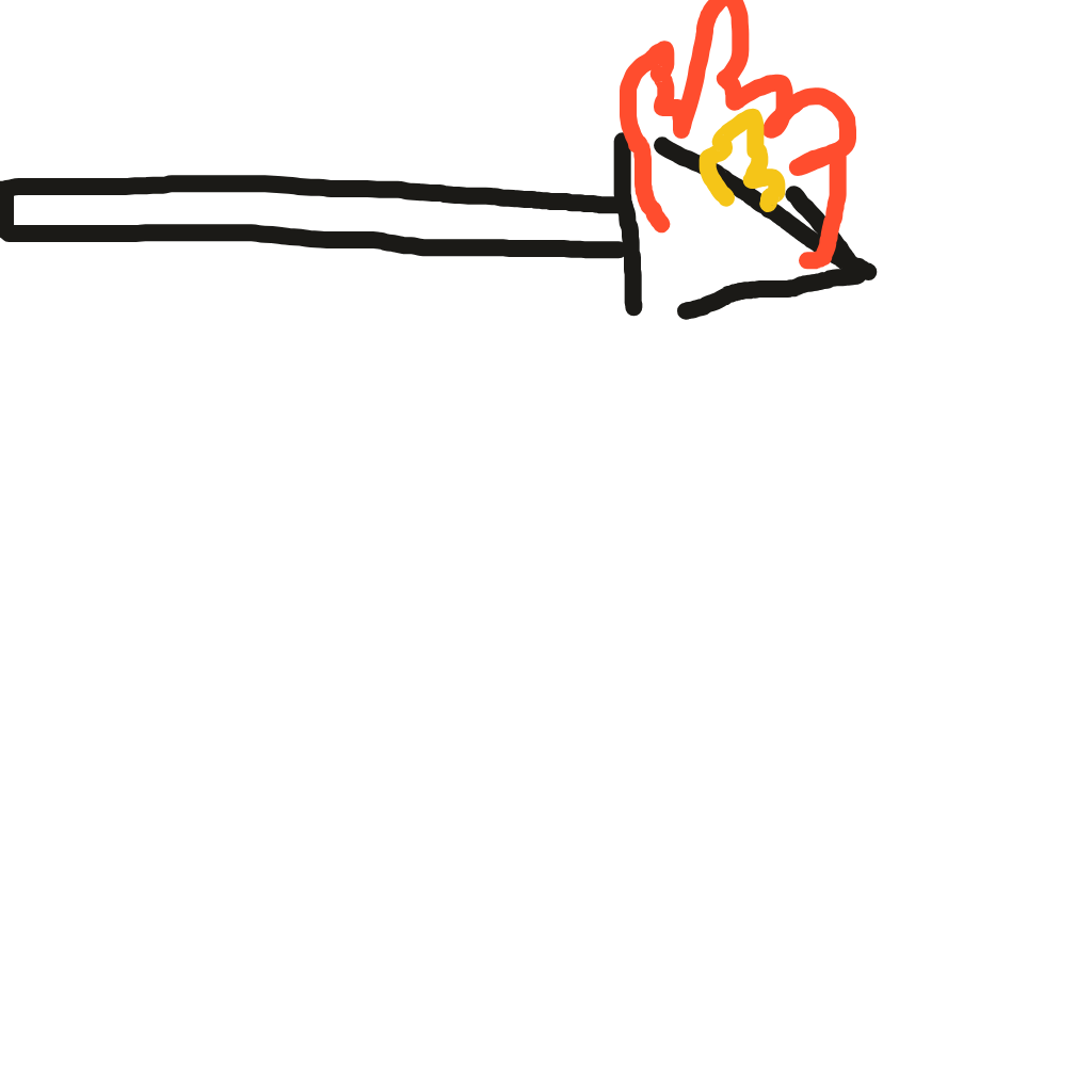 flaming spear