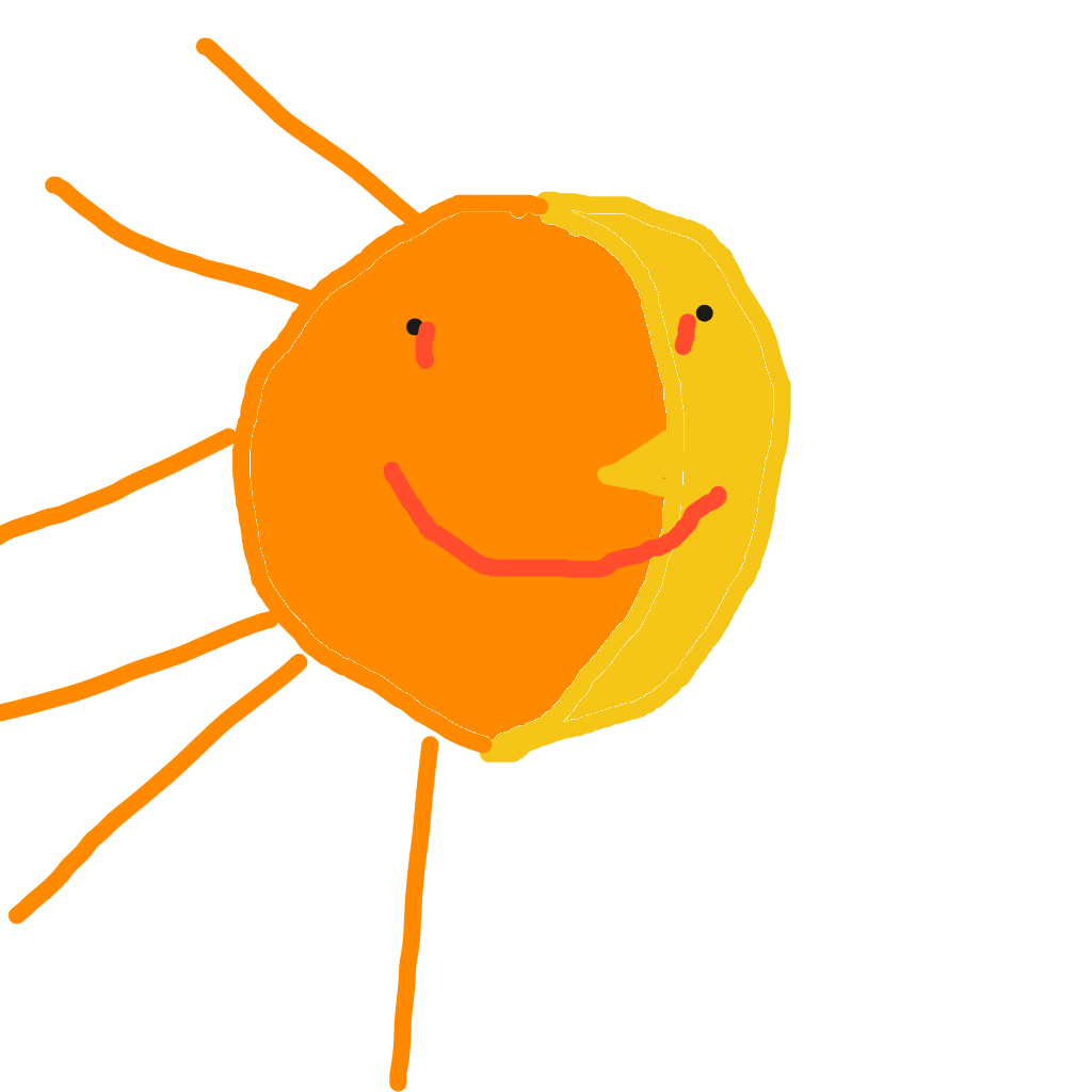 Sun and moon artifact